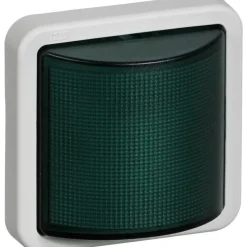 New LK Opus 74 industri signallampe LED 230V, konstant/blink, Afbrydere