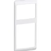 Outlet LK Opus 66 ramme, kombi, 2,5 modul, lodret, hvid Rammer|Fuga Rammer