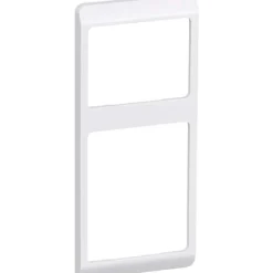 Outlet LK Opus 66 ramme, kombi, 2,5 modul, lodret, hvid Rammer|Fuga Rammer