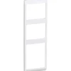 Outlet LK Opus 66 ramme, kombi, 3,5 modul, lodret Rammer|Fuga Rammer