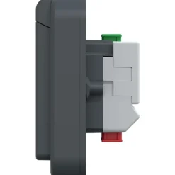 Discount LK Opus 74 stikkontakt med lampe, Stikkontakter|Opus 74 Stikkontakter