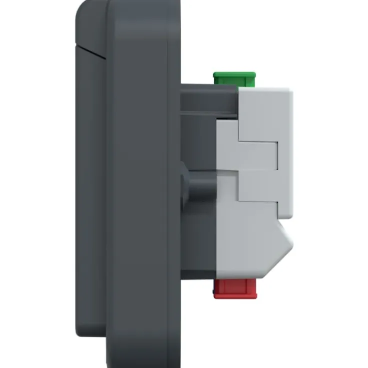 Discount LK Opus 74 stikkontakt med lampe, Stikkontakter|Opus 74 Stikkontakter