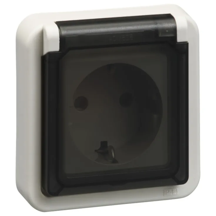 Outlet LK Opus 74 stikkontakt schuko Stikkontakter|Opus 74 Stikkontakter