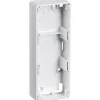 Discount LK Opus 66 underlag 3 modul 34 mm, hvid Opus 66 Underlag|Dåser & Underlag