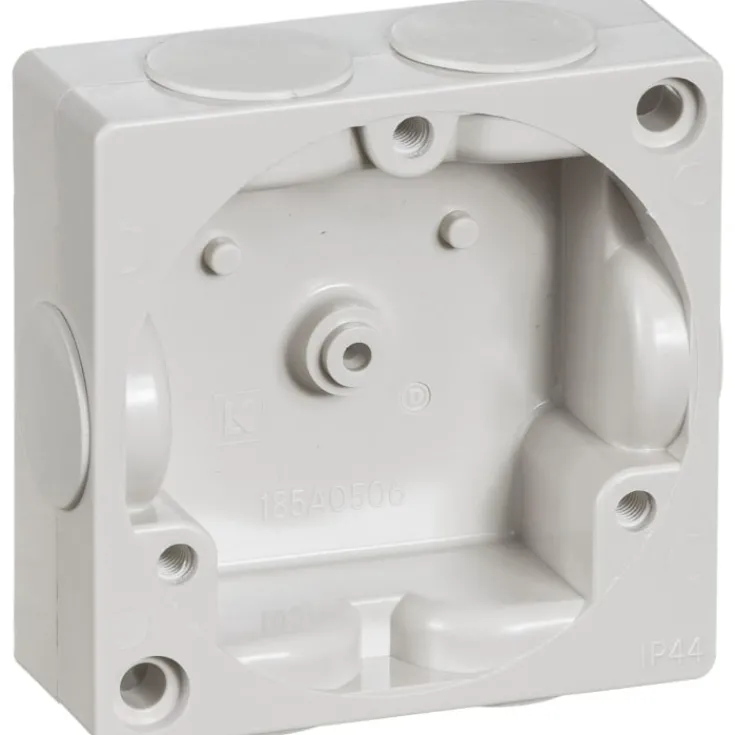 Outlet LK universaldåse bund, 77x77x29 mm Samledåser