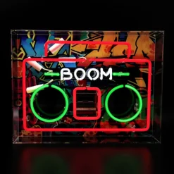 Bom Box neonskilt Neonskilte