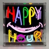 Outlet Happy Hour neonskilt Neonskilte