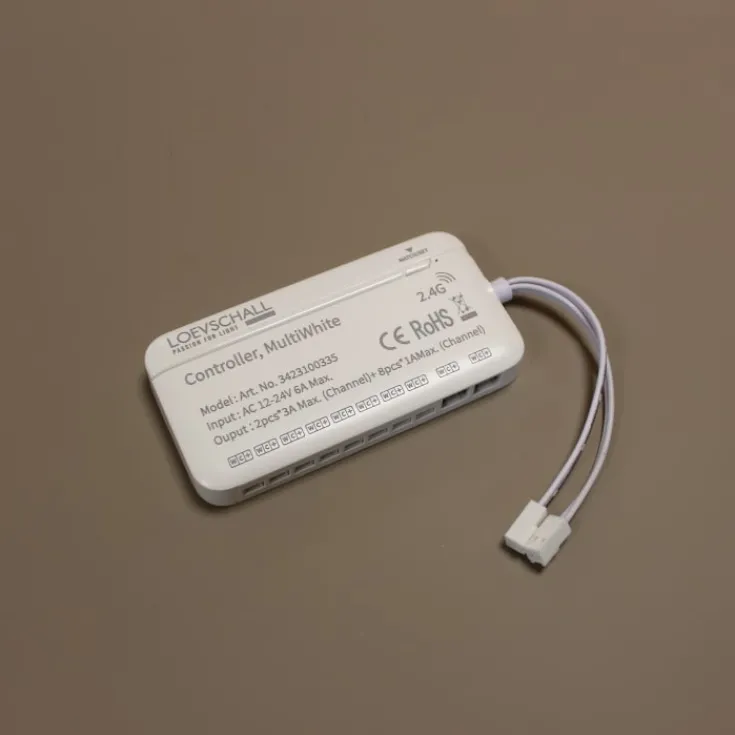 Clearance Loevschall Cue controller, , hvid Spejle Med Lys