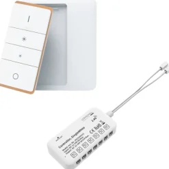 Discount Loevschall Cue controller og fjernbetjening, , hvid Spejle Med Lys