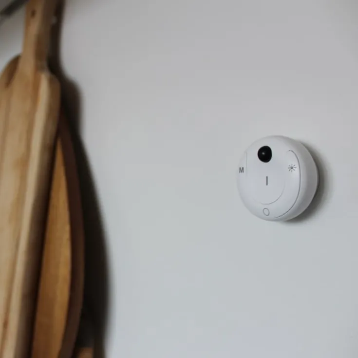 Loevschall Cue fjernbetjening med sensor, , hvid Spejle Med Lys