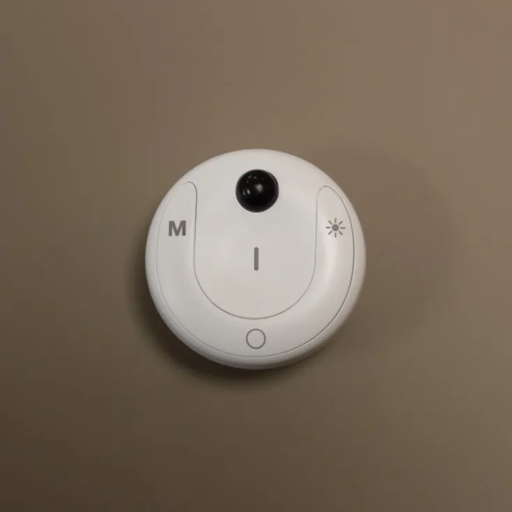 Loevschall Cue fjernbetjening med sensor, , hvid Spejle Med Lys