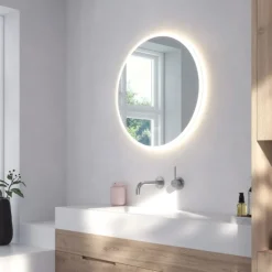 Discount Johannesburg RGB spejl med lys, dæmpbar, touch, Spejle Med Lys