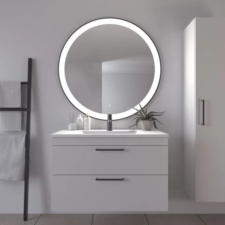 Outlet Libra spejl med lys, Spejle Med Lys