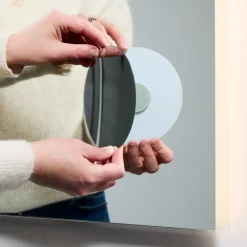 Outlet makeup spejl, Ø15 cm Spejllamper