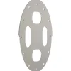 Outlet reservedel: montageplade til skotlampe, aluminium Louis Poulsen