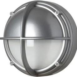 Sale skotlampe, 4000K, halvskærmet, klar aluminium Louis Poulsen