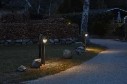 Sale skotlampe, 4000K, halvskærmet, klar grå Louis Poulsen