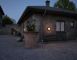 skotlampe, 4000K, uafskærmet, opal grå Louis Poulsen