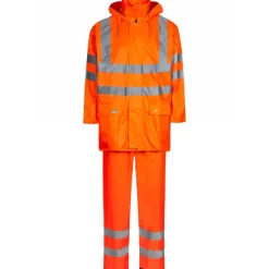 Clearance yngøe Hi-Vi regnæt, hi-vi orange, tr. Regntøj