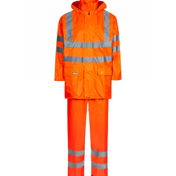 Clearance yngøe Hi-Vi regnæt, hi-vi orange, tr. Regntøj