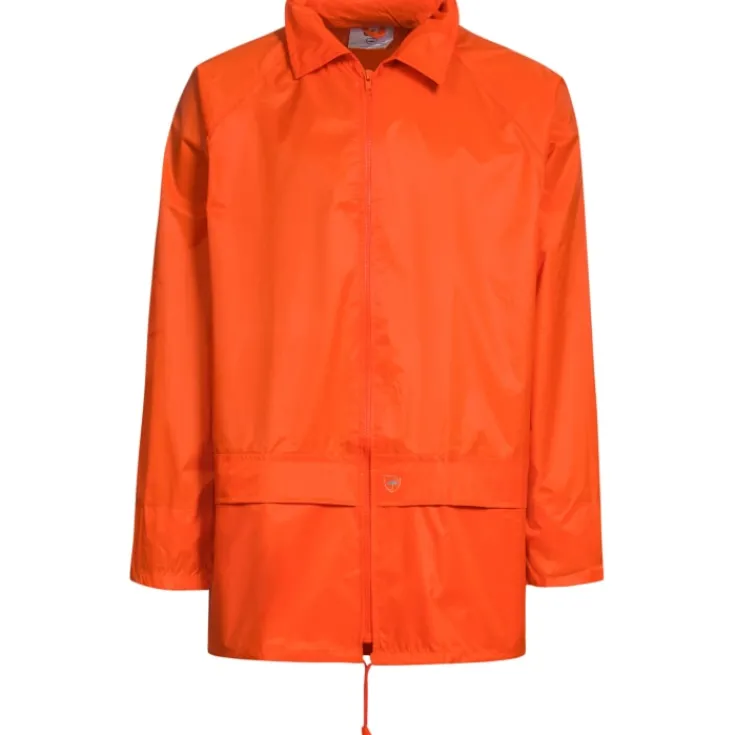 Clearance Lyngsøe Nylon regnsæt, hi-vis orange, str. 2XL Regntøj