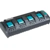 Clearance DC18SF lader til LXT-batterier, 4 porte Batterier & Opladere