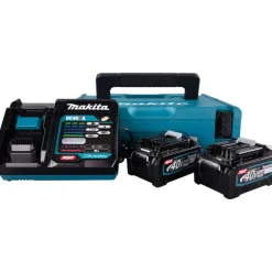 Outlet XGT batterisæt, med lader, 2 x 40V/4,0 Ah Batterier & Opladere