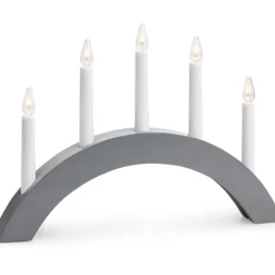 Clearance Atle julelysestage, 5 lys, Julepynt Med Lys