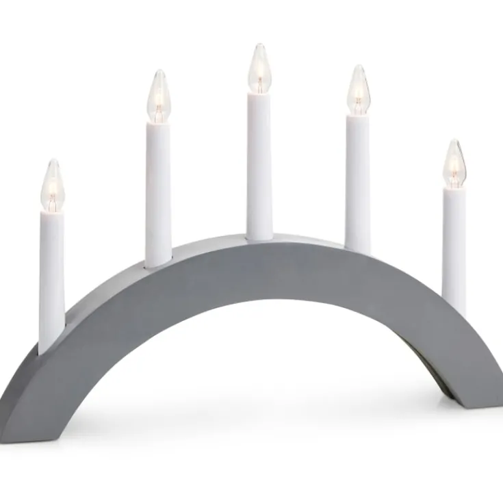 Clearance Atle julelysestage, 5 lys, Julepynt Med Lys