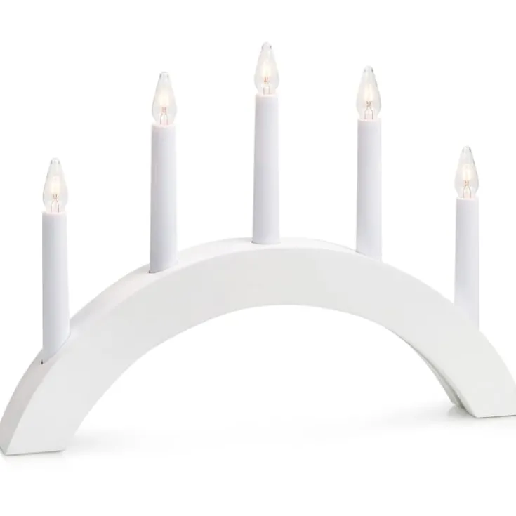 Clearance Atle julelysestage, 5 lys, Julepynt Med Lys
