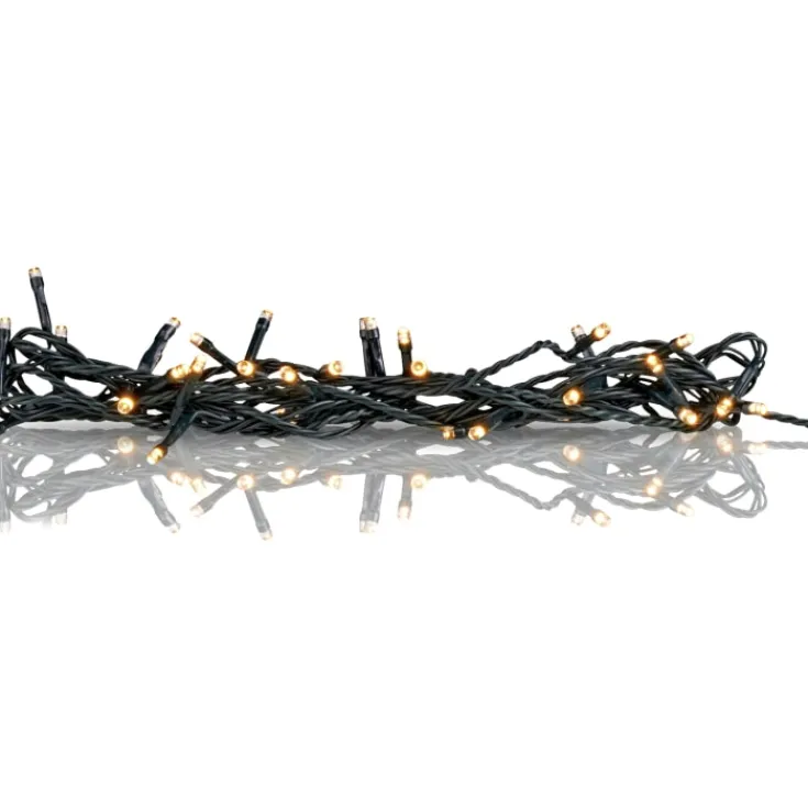 Sale Galax julelys til flagstang 8+2M 288 LED lys Udendørs Julelys
