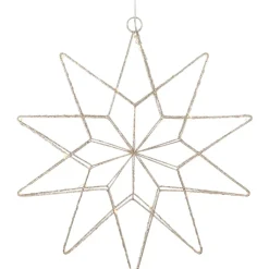 Discount Gleam stjerne med lys, Julepynt Med Lys
