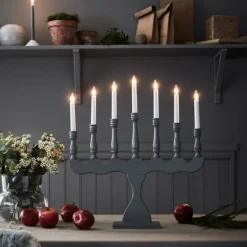Clearance Svaneholm julelysestage, Julepynt Med Lys
