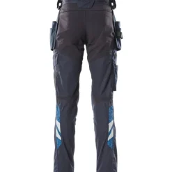 Sale Accelerate håndværkerbukser med stretch, marineblå, str. Bukser & Shorts