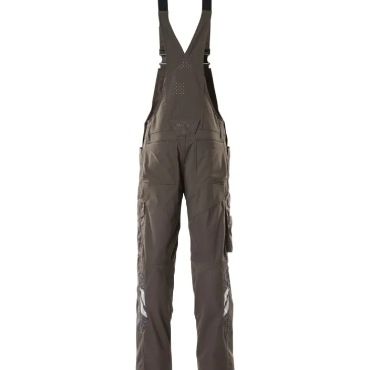 Sale Accelerate overalls med stretch, koksgrå, str. Bukser & Shorts