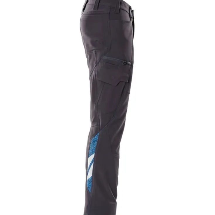 Best Accelerate servicebukser med full stretch, marineblå, str. Bukser & Shorts