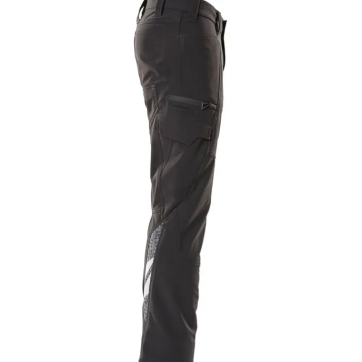 Outlet Accelerate servicebukser med full stretch, sort, str. Bukser & Shorts
