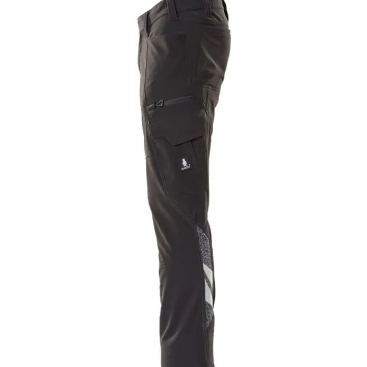 Outlet Accelerate servicebukser med full stretch, sort, str. Bukser & Shorts