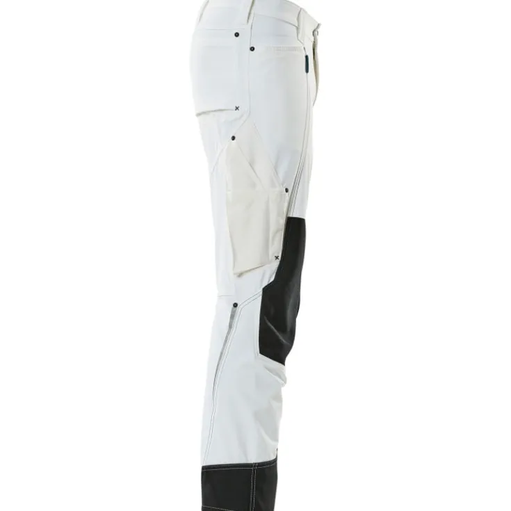 Outlet Advanced arbejdsbukser med stretch, hvid, str. 82C62 Bukser & Shorts