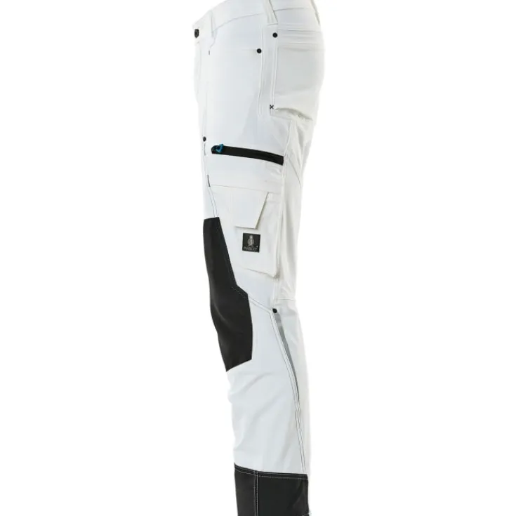 Outlet Advanced arbejdsbukser med stretch, hvid, str. 82C62 Bukser & Shorts