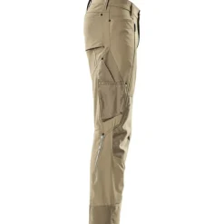 Discount Advanced arbejdsbukser med stretch, khaki, str. 76C46 Bukser & Shorts