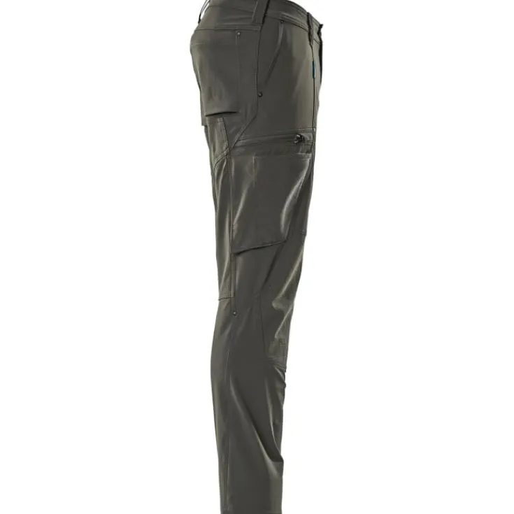 Discount Advanced arbejdsbukser med stretch, koksgrå, str. 76C49 Bukser & Shorts