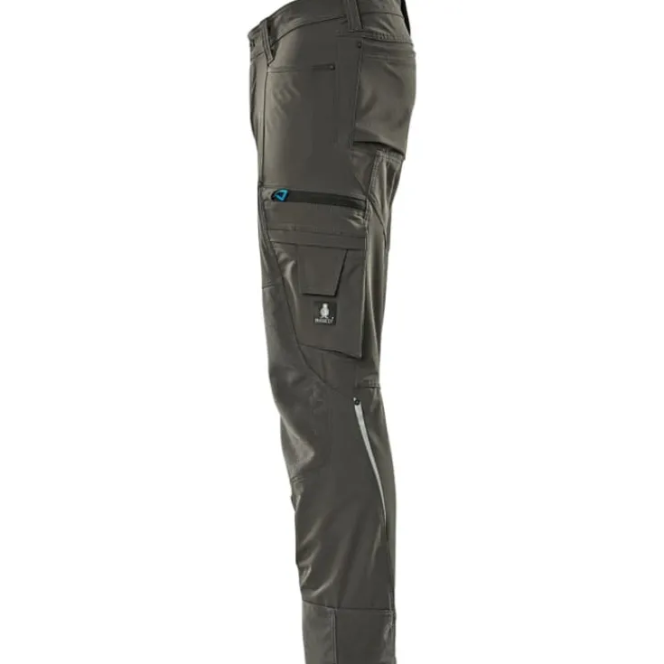 Best Advanced arbejdsbukser med stretch, koksgrå, str. 76C58 Bukser & Shorts