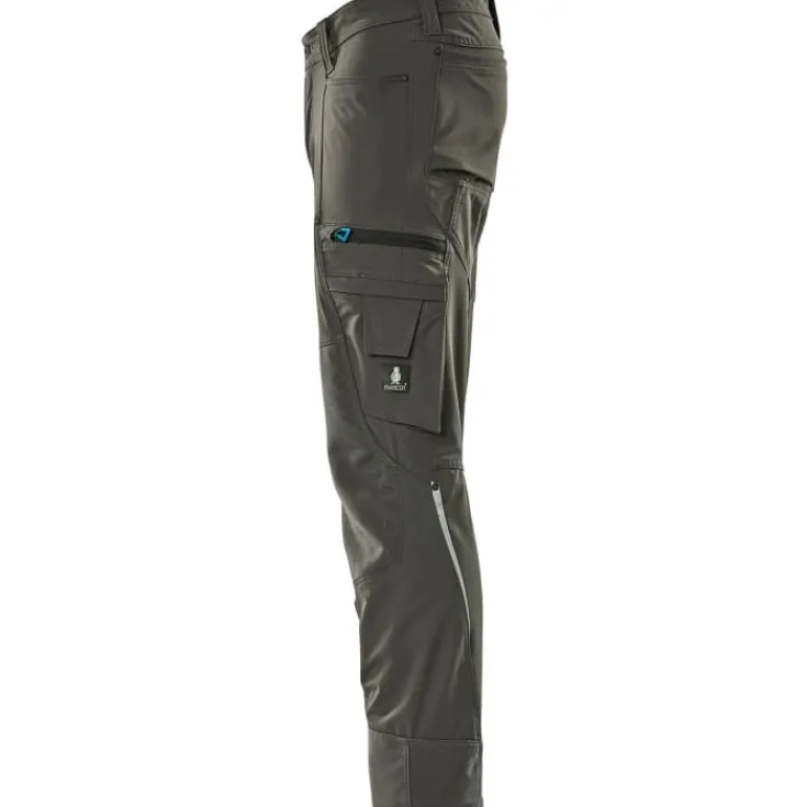 Best Advanced arbejdsbukser med stretch, koksgrå, str. 76C58 Bukser & Shorts