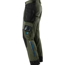 New Advanced håndværkerbukser med stretch, grøn, str. 76C51 Bukser & Shorts