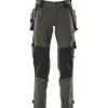 New Advanced håndværkerbukser med stretch, koksgrå, str. 76C47 Bukser & Shorts