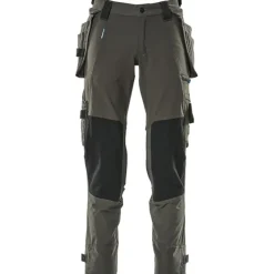 New Advanced håndværkerbukser med stretch, koksgrå, str. 76C47 Bukser & Shorts