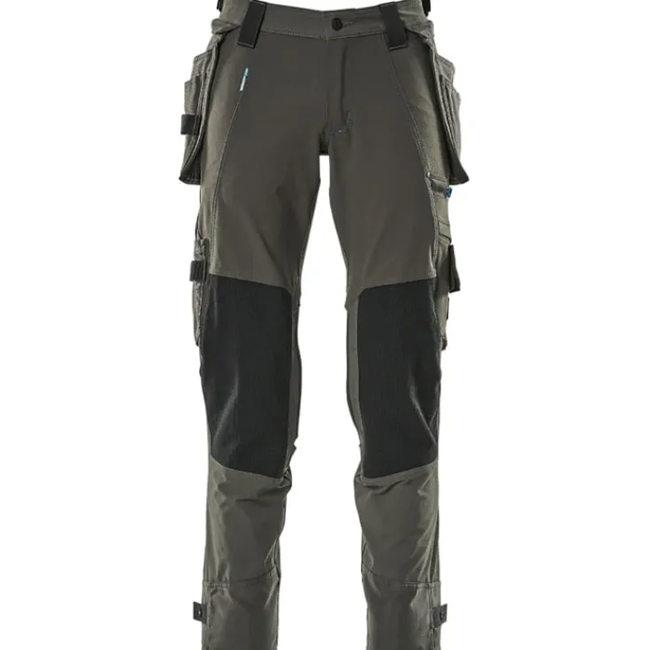 New Advanced håndværkerbukser med stretch, koksgrå, str. 76C47 Bukser & Shorts