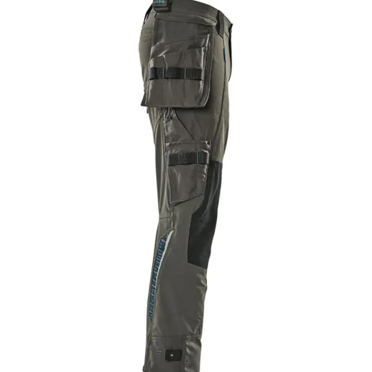 New Advanced håndværkerbukser med stretch, koksgrå, str. 76C47 Bukser & Shorts
