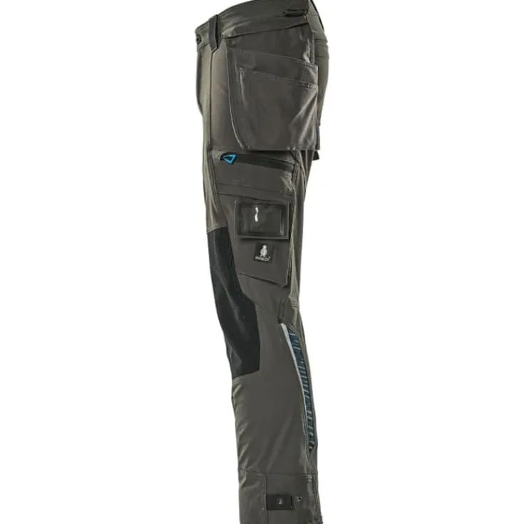 New Advanced håndværkerbukser med stretch, koksgrå, str. 76C47 Bukser & Shorts